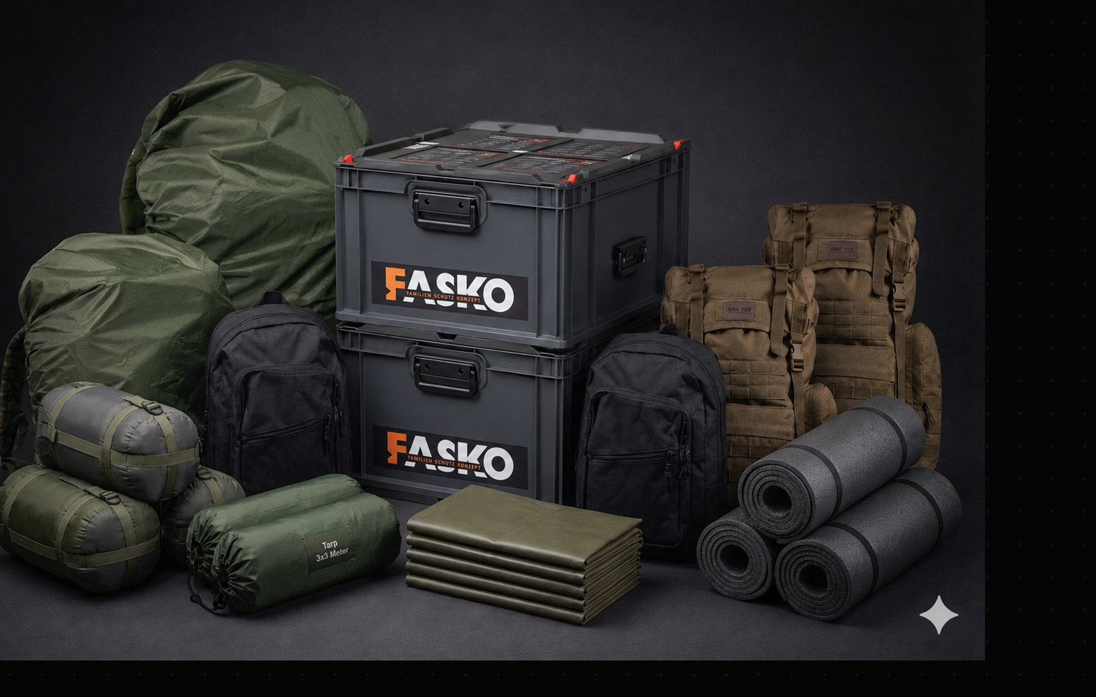 FASKO Krisenvorrat PREMIUM Pro