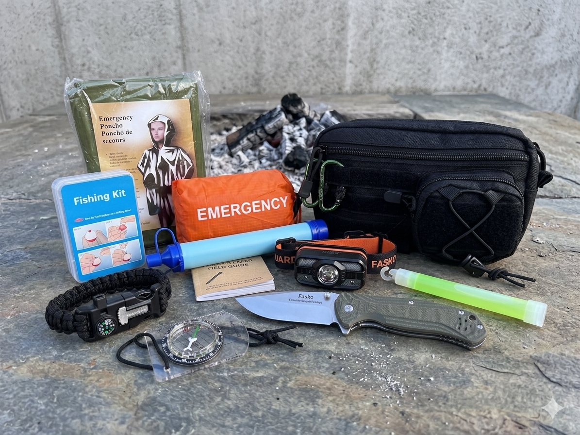 Survival Set | praktische Tasche